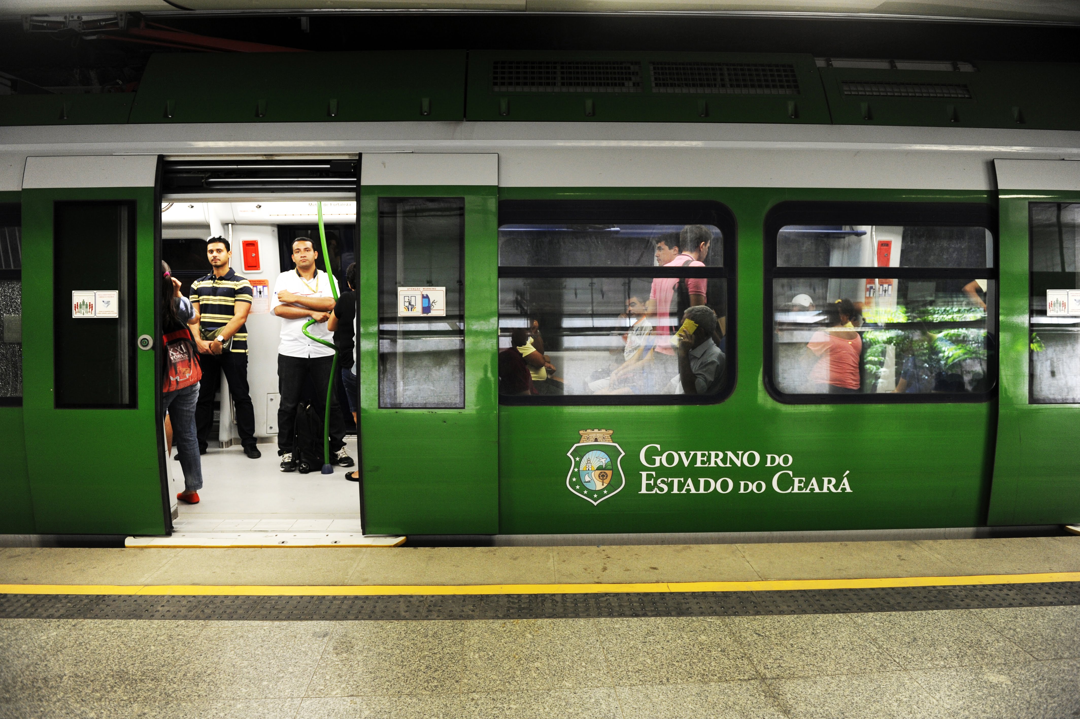 Metrofor veiculará publicidade por meio de envelopamento de trens