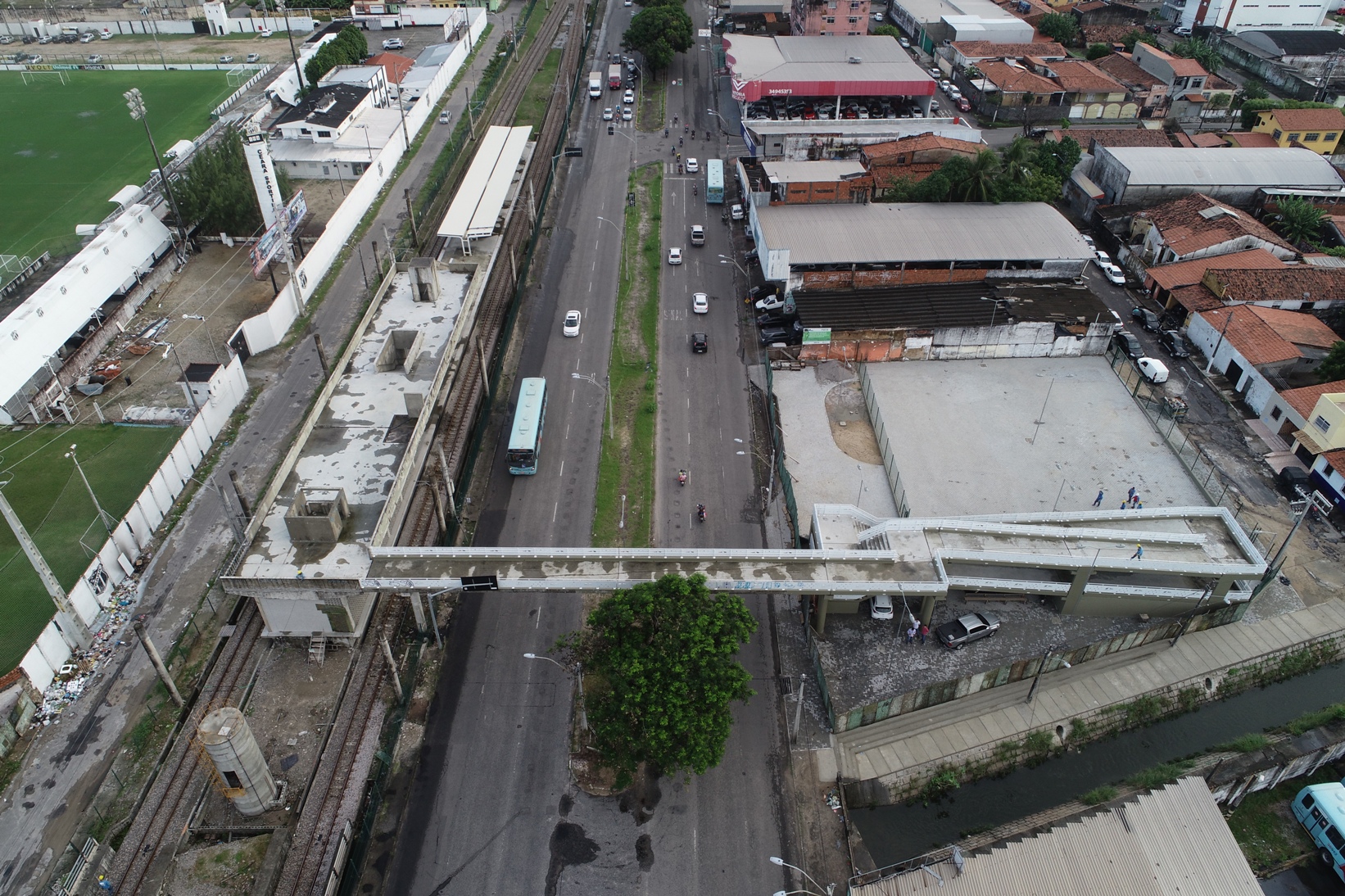 Estação Padre Cícero entra na reta final de construção e Av. José Bastos terá interdição parcial