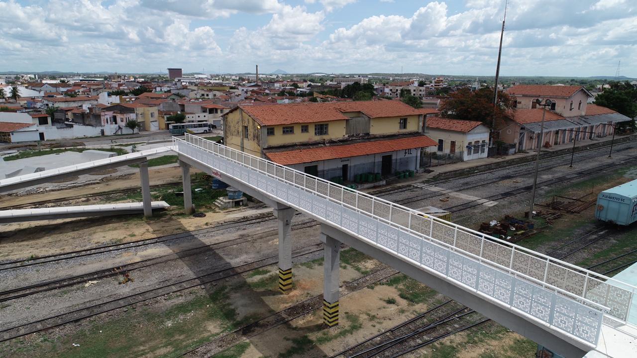 Passarela de Sobral está em fase