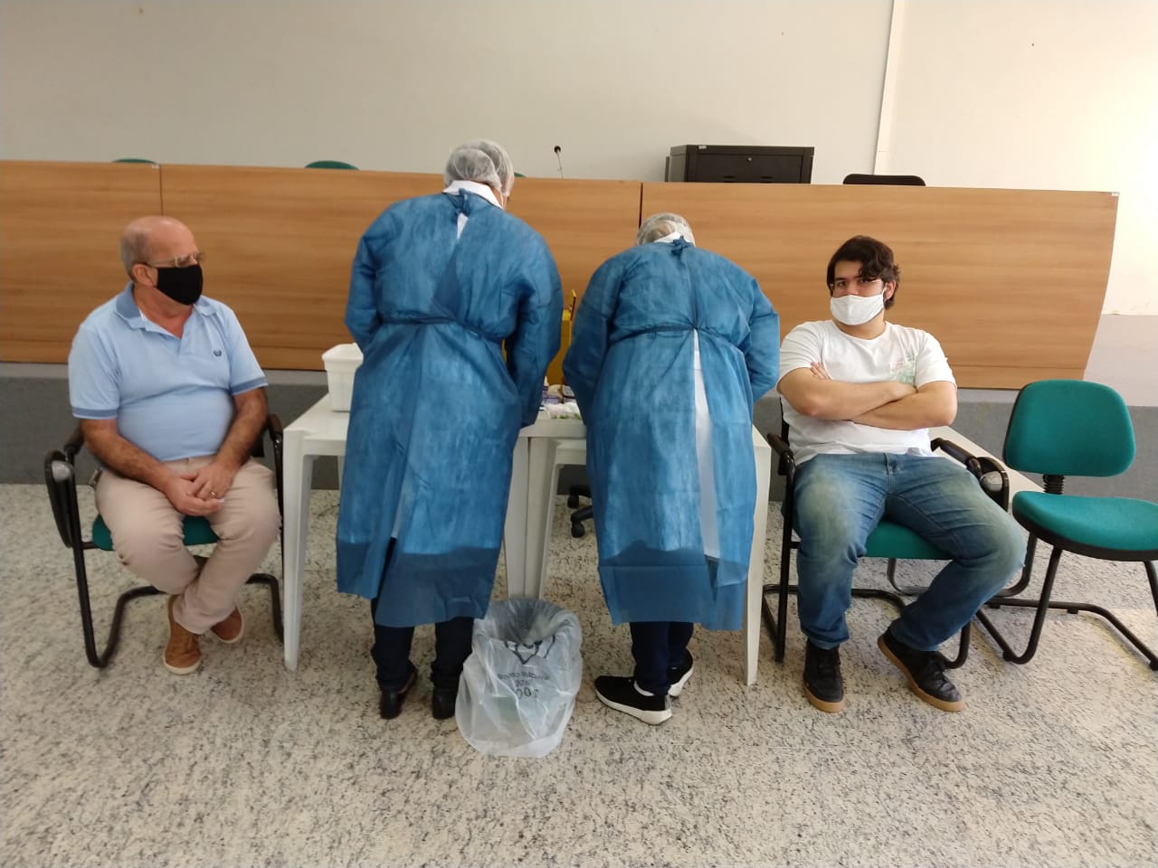 Metrofor realiza testes de covid-19 em seus funcionários