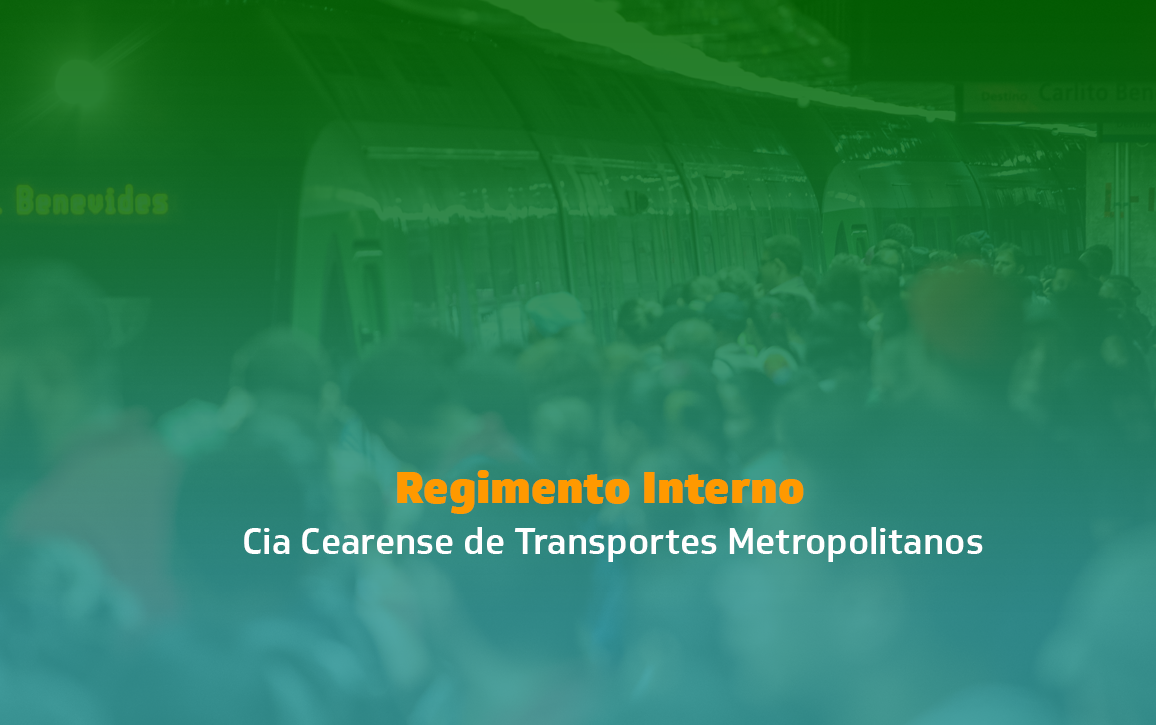 Veja aqui o nosso Regimento Interno