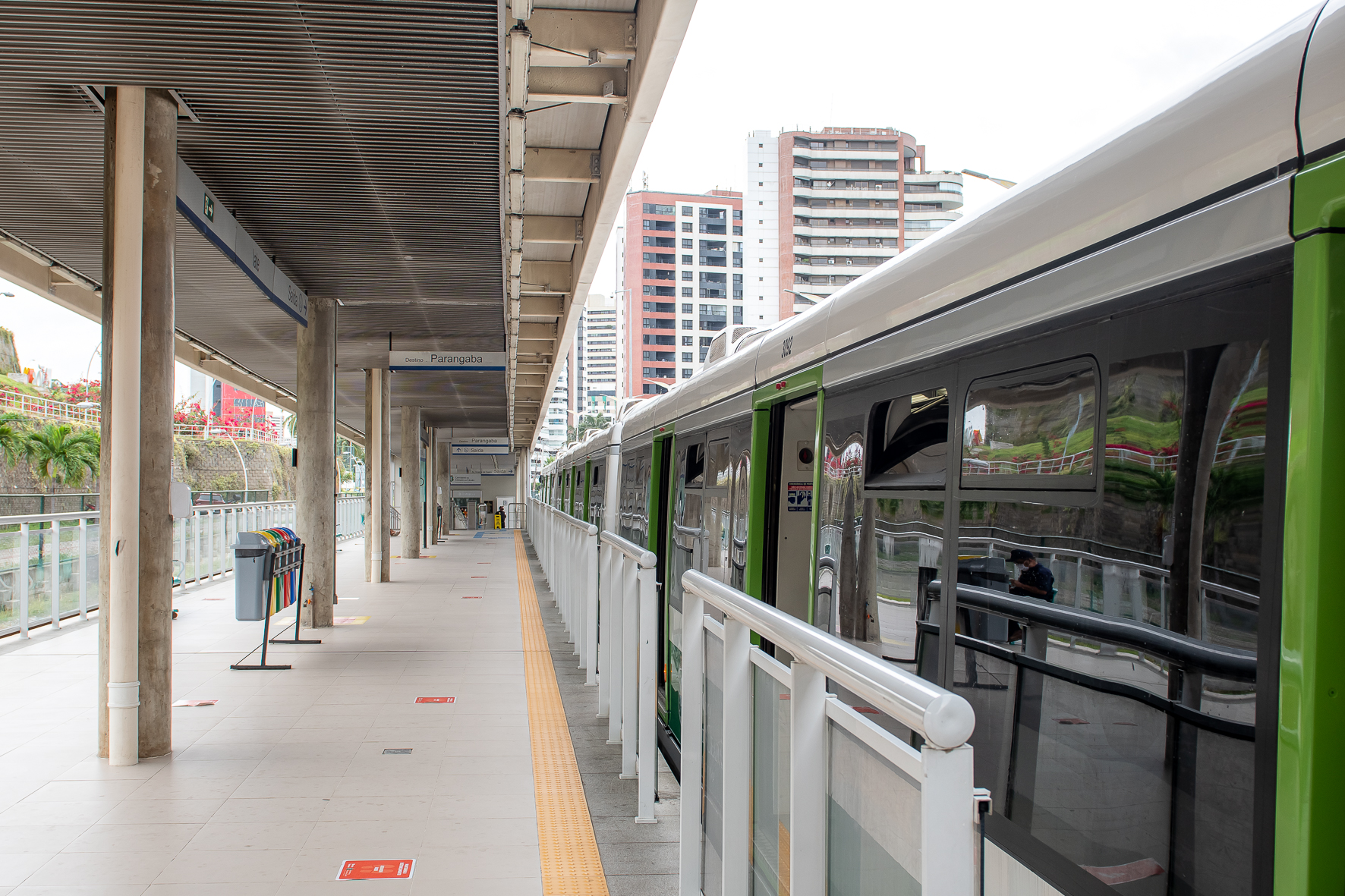 Metrofor abre espaços para publicidade em oito estações do VLT Parangaba-Mucuripe