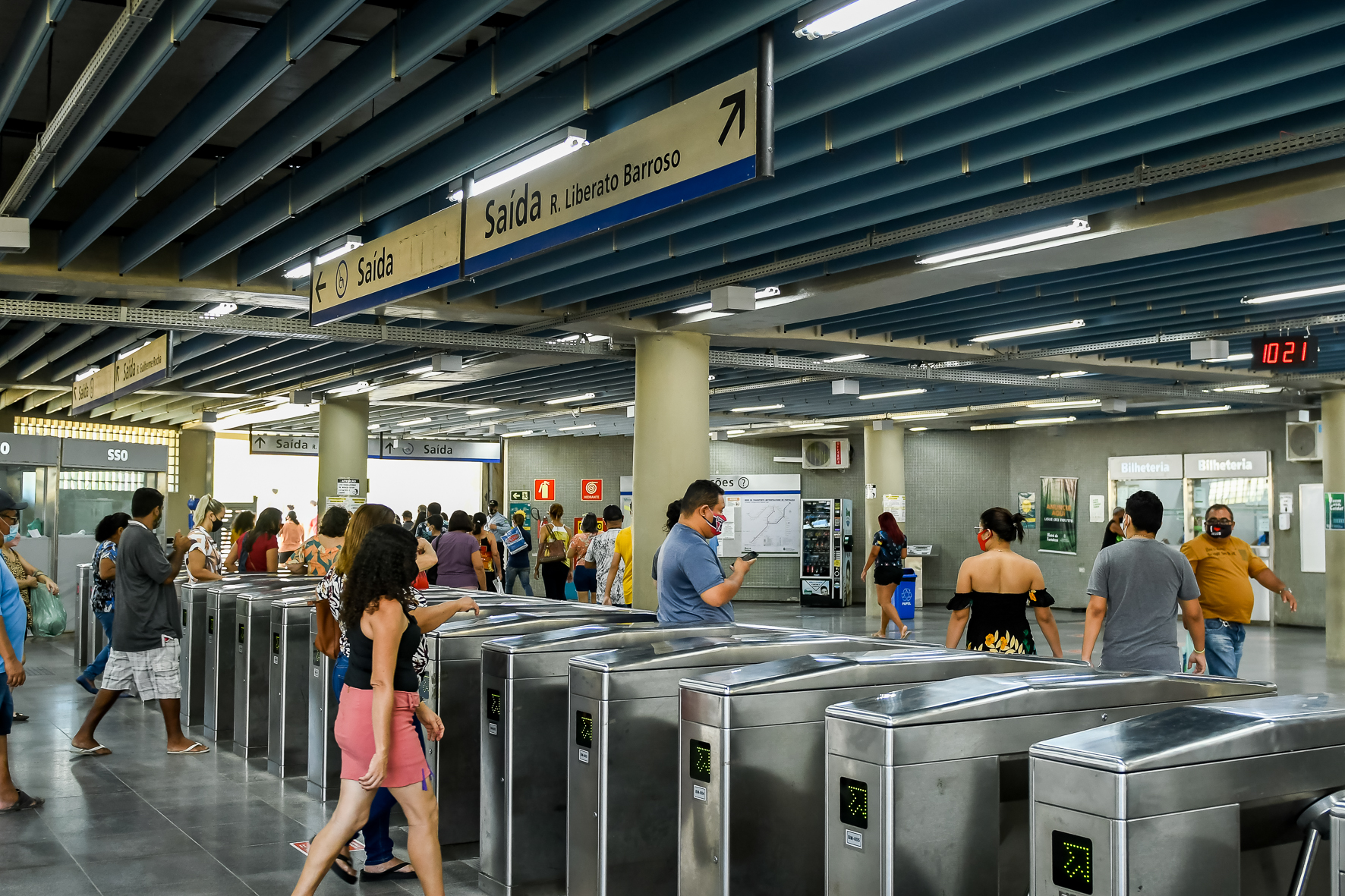 Pesquisa no Metrofor revelará as estações de origem e destino mais frequentes
