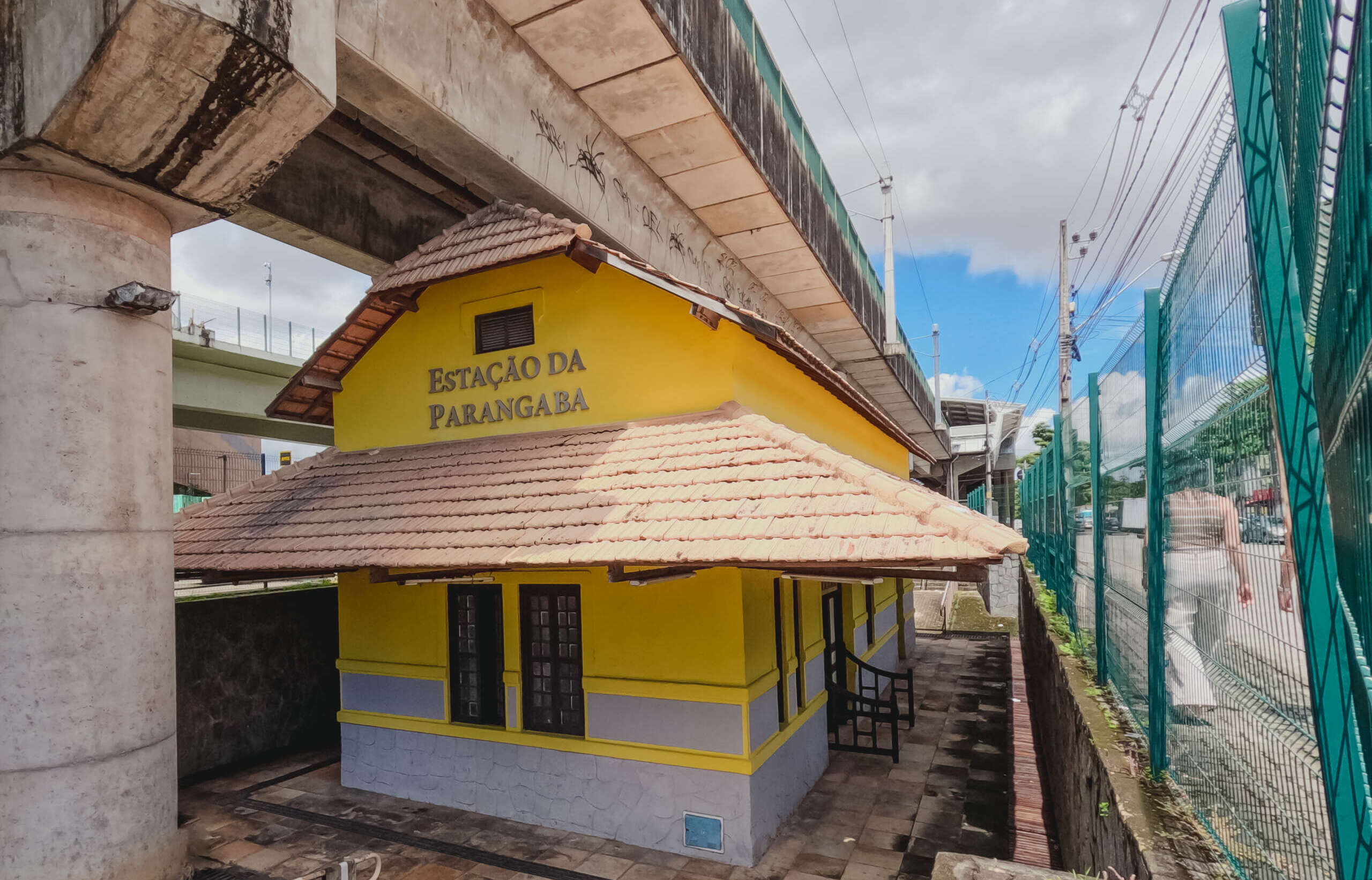 Antiga estação ferroviária da Parangaba está disponível para exploração comercial