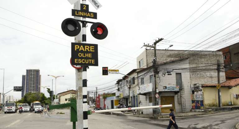 Colisões entre trens e carros caem quase 50% no Ceará no primeiro semestre de 2025